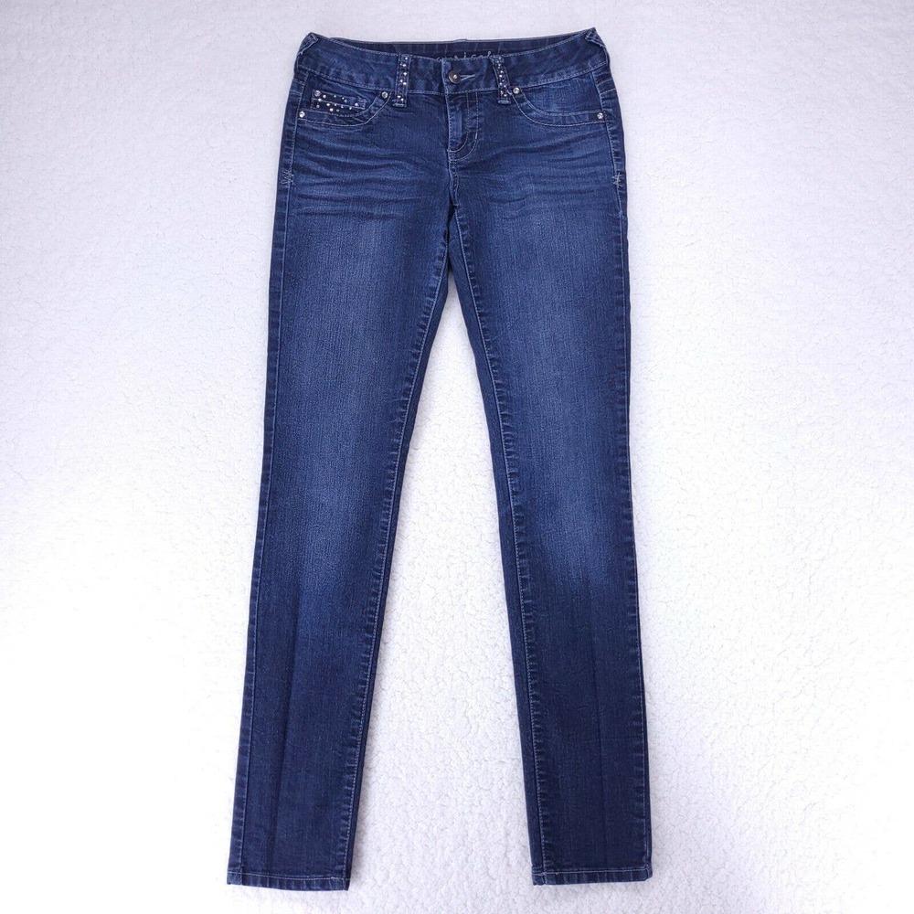 Maurices Original Fit Blue Jeans Womens Size SMALL Low Rise Denim Casual Pants